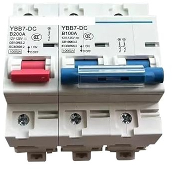 Sicherungsautomat 1P/2P DC-Leistungsschalter 12-125V Schaltung Schutz 250A 200A 150A 125A 100A 80A 63A MCB(1P,125A)