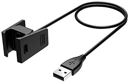 AAA PRODUCTS High Grade - USB Charging cable for Fitbit Charge 2 Activity Wristband - Replacement Charging Lead - Length: 1ft / 30cm