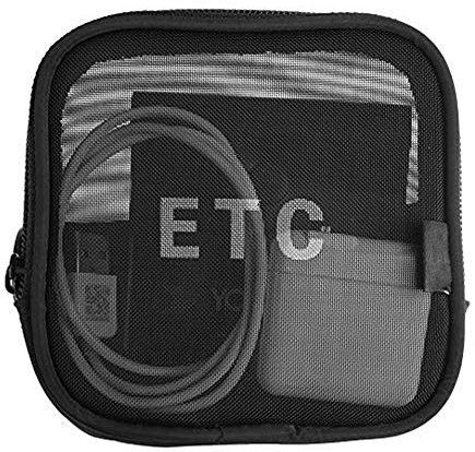 Travel Organizer Wallet Bag Cable Organiser Electronics Accessories Travel Carry Storage Case for USB Cables SD Cards Money Lipsticks Nails Polish Organizer Coin Purse Pouch