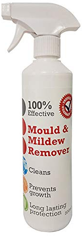 DOTS 100% Effective Mould & Mildew Remover Spray 500ml Safe on Outdoor Fabric