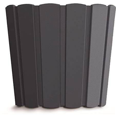 Prosperplast Boardee Basic 7L., Pot de fleurs en plastique Anthracite 239x239x215 mm