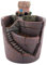 Aigend Blumentopf Sukkulenten, Mikro Landschaft Kunstblumen Sukkulente Pflanzen Kleine Kreative Blume Topf Topflappen Hängen Gartengestaltung mit Drainageloch für Zuhause, Büro