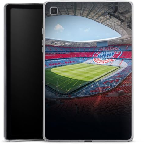DeinDesign Silikon Hülle kompatibel mit Samsung Galaxy Tab A7 10.4 (2020) Case Tablet Hülle FC Bayern München FCB Stadion