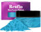 Renfio 100g Mica Powder Pigment, Metallic Natural Dye Mineral Pearl Shimmer Epoxy Resin Dye for Painting Soap Making Slime Bath Bombs 99.2 g - Atomic Blue