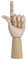 TOUROCMONT Gliederhand Holzhand Zeichenpuppe Modellhand 18 cm, 30cm, Links, Rechts, beweglich zum Malen(Links, 25CM)