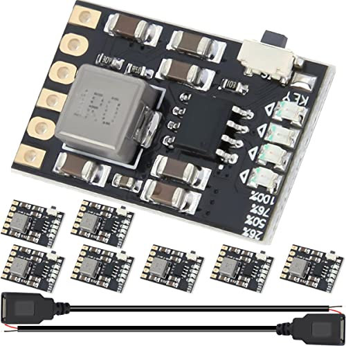 DAOKAI Akku-Ladeplatine integriertes Modul 2A 5V Batterieladeplatine mit Schutz für On-Board-Lade Nachrüstung DIY PCB Board (8 Stück)