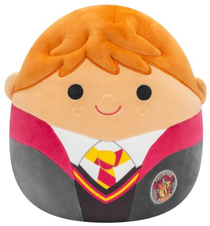 Squishmallows Original Harry Potter 25,4 cm Ron Weasley Plüsch – mittelgroßer ultraweicher offizieller Jazwares Plüsch