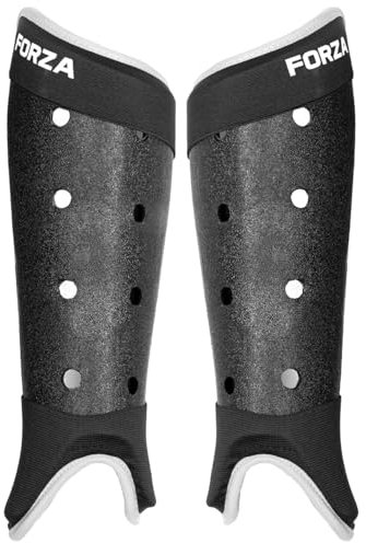 FORZA Parastinchi Hockey Su Prato │Protezioni Parte Inferiore Del Corpo │Shin Guards (S, Grigio)