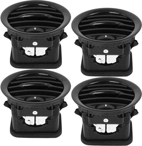 13417363 Rejilla de ventilación Boquilla de ventilación Rejilla compatible con Opel Adam Corsa D MK3 2006-2019 2201099 13363314, 4 piezas