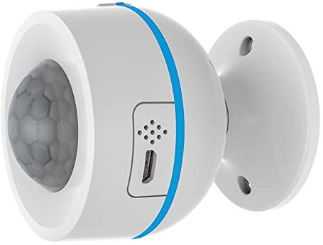 Lckiioy Z Wave Plus PIR-Bewegungsmelder der Serie 700 mit Temperatur-Feuchtigkeits-Lichtsensor Funktioniert mit Smartthing, Vera (868,4 MHz)