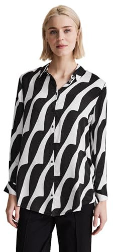 Street One Damen Lange Printbluse