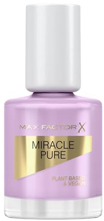 Max Factor Miracle Pure Nail - Esmalte de uñas vegano duradero de secado rápido Serene Amethyst, 12 ml