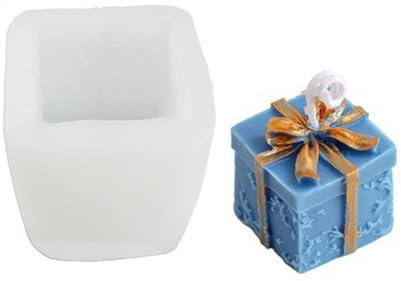 pulunto Moule en silicone 3D pour bougies en forme de sapin de Noël, aromathérapie, décoration faite à la main