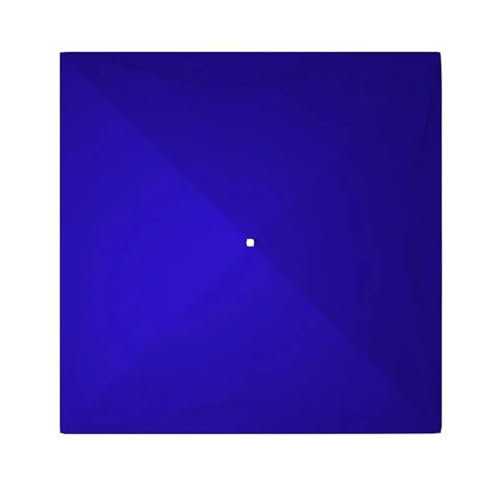 Telo di Ricambio per Ombrellone Telo sostituibile for ombrellone da esterno 3X3 metri senza supporto, tenda da gazebo, copertura quadrata for campeggio, for giardino, patio(Blue only Cloth,2x2M)