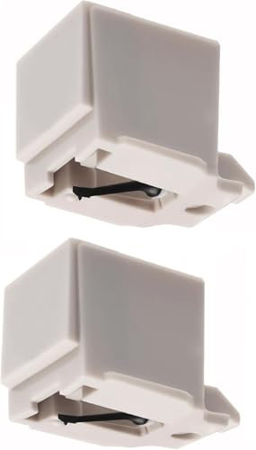 Paquete de 2 agujas de repuesto ATN3600L para tocadiscos de diamante para tocadiscos de vinilo Audio-Technica AT-LP60X, AT-LP60XBT, AT-LP60XBT-USB, ATN91, ATN90