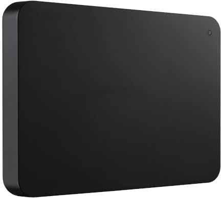 Disque Dur Externe 2To, USB 3.1-2.5 Pouces, Portable étanche et Anti-Choc pour PC, Mac, TV, Ordinateur Portable, Bureau, Windows-Noir