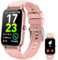 Smartwatch Uomo Donna, 1.57 Orologio Fitness con Effettua/Risposta Chiamate,110+ Sportive Modalità Fitness Tracker, Contapassi/Sonno/Cardiofrequenzimetro, Impermeabil IP68 Smart Watch per Android/iOS