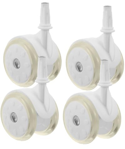 TOYANDONA 4 Stück Teiliges Ersatzrad für Lauflernwägen und Kinderwagen Kompatibel Einfache Montage Sichere und Ruhige Kunststoffräder für Kleinkinder und Lauflernhilfen