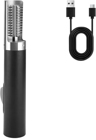 IDAMAKON Fischentschupper,Elektrischer Edelstahl Fischentschupper Reiniger mit Schutz & Intelligenter Schalter IPX7,Fischschuppen Entferner 125W 20000 RPM USB Wiederaufladbare für Fischmärkte Küchen