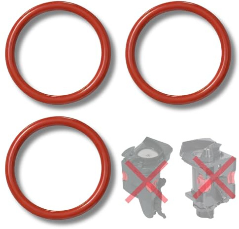 OstayOne 3 Stück Dichtung O-Ring kompatibel mit Delonghi ECAM ECA ETAM ESAM EABI EAM EPAM für die Brüheinheit Brühgruppe Anpresskolben Kolben Thermoblock Heizung