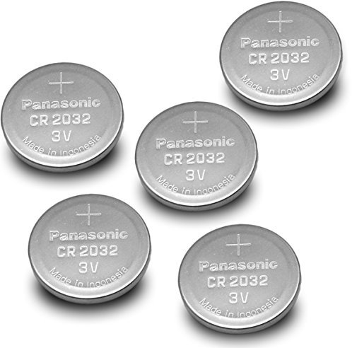 Panasonic CR2032-5PK CR2032 3V Lithium Coin Battery (Pack of 5)