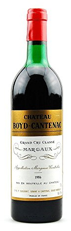 Wein 1986 Chateau Boyd-Cantenac 3eme Grand Cru Classe