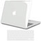 TECOOL Cover compatibile con MacBook Pro 15 Pollici Retina 2015 2014 2013 2012 (A1398), Custodia Rigida Protettiva Sottile in Plastica Superficie Lucida e Copritastiera UE, Trasparente