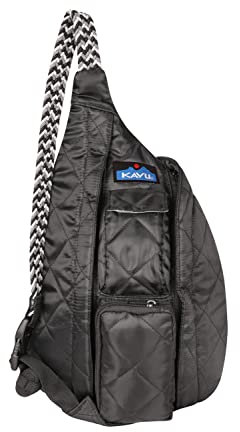 KAVU Mini-Seil-Puff, Schwarz, Einheitsgröße