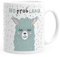 MoonWorks® Kaffee-Tasse mit Spruch No Prob Lama Motiv lustig Bürotasse lustige Kaffeebecher weiß Keramik-Tasse