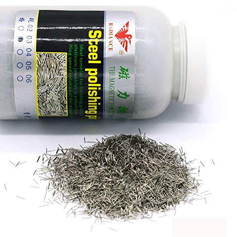 Gobelet en Acier Broches 1.1 lbs Épingles de Finition Pomcat Longueur 5 mm Pour Polir Les Bijoux (5mm *0.6mm)