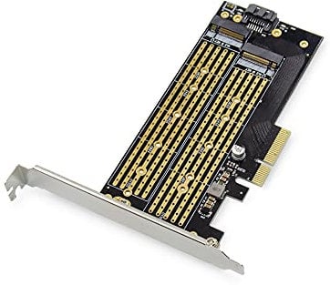DIGITUS IO-Karte - PCIe - M.2 NGFF / NVMe Schnittstellenkarte - 2-Port - M.2 (2230, 2242, 2260, 2280 & 22110)