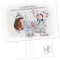 Postkarte Igel - Glitzerkarte Weihnachten ist kein Fest der großen Geschenke - Familie & Freunde Weihnachtskarte Weihnachtsglückwünsche