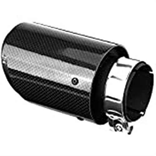 HZJA Auto Auspuffblende Für VW Für Tiguan MK2 2017-2019 Auto Auspuff Änderung Teile Auspuff Endrohr Schalldämpfer (Farbe: Schwarz 2PCS) Auspuff Endrohre