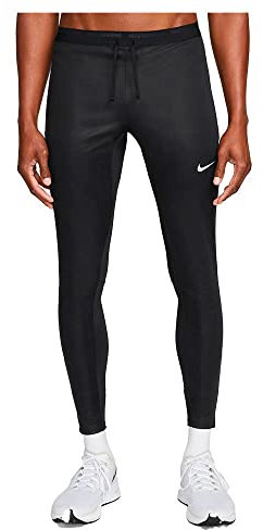Nike Herren Hose M Nk Sf Phenom Elite Tight, Black/Reflective Silv, DD6229-010, XL