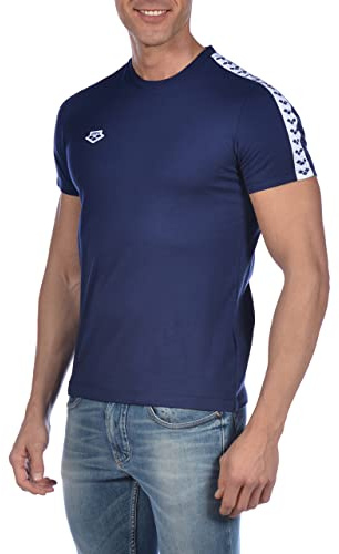 ARENA Unisex Herren T-Shirt Team Stripe T-Shirt (1er Pack)