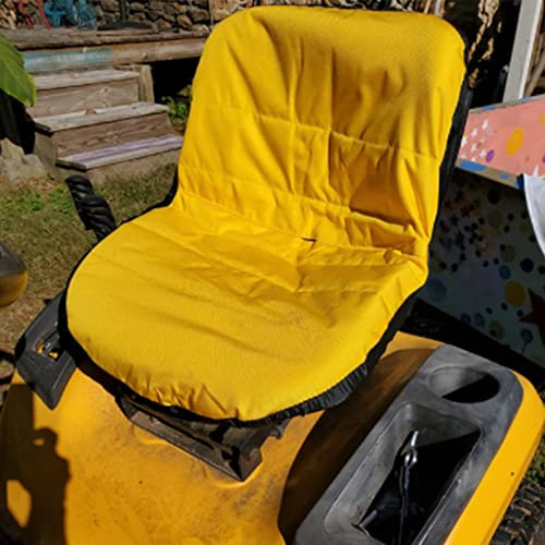 Sitzbezug für Rasenmäher, wasserdicht, kompatibel mit Skyour Deere, Kubota, Craftsman, Cub Cadet Mower, Universal-Rasenmäher, Traktorsitzbezüge bis zu 35,6 cm Höhe
