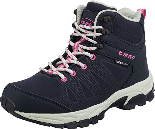 HI-TEC Damen Schuhe Outdoor Raven Mid WP Outdoorschuh Synthetikkombination Wandern Trekking Uni wandern Trekking Outdoor