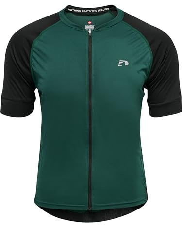 Hummel Mens Core Bike Jersey, Green, Medium