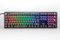 Ducky One3 Aura Black Full Size with Red Cherry MX Switch Keyboard - UK Layout