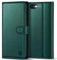 Kuafcase Case Compatible for iPhone 7, iPhone 8, iPhone SE 2022, iPhone SE 2020, 4 Card Slots Magnetic Closure Kickstand Shockproof Protective Phone Case Compatible for iPhone 7/8/SE - Green