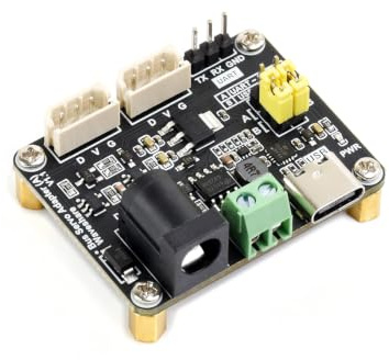 Waveshare Serial Bus Servo Driver Board, Integrates Servo Power Supply & Control Circuit, Applicable for ST/SC Series Serial Bus Servos, Small Size, Easy to Integrate