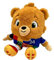 UEFA Euro 2024 - Peluche officielle du Championnat d'Europe - Peluche Albärt 20 cm