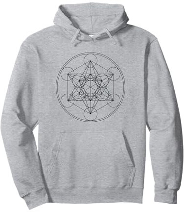 Metatrons Würfel Heilige Geometrie Spiritualität, Chakra Pullover Hoodie