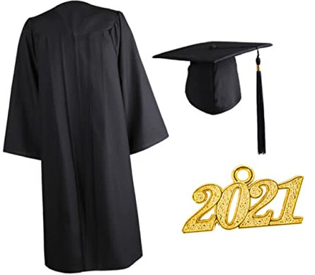 Holibanna Erwachsenen Graduation Gown Set Mit Und Quaste Stylisches Abschlussoutfit Für High School Und College-absolventen Langlebig Und