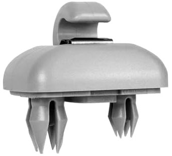 interior Sun Visor gancio staffa Gancio di ricambio per aletta parasole automatica per Au&di A1 A3 A4 A5 Q3 Q5 (8E0 857 562) A7 B6 B7 B8 S4(GRAY)