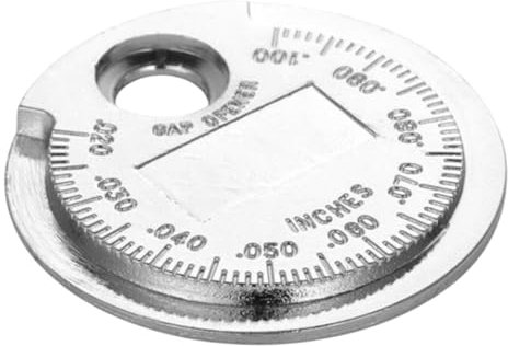 Zündkerzen Abstand Werkzeug | Münzförmiges Zündkerzen Messgerät - Münzform Zündkerzenprüfer Aus Metall Für Motorrad, Auto & LKW