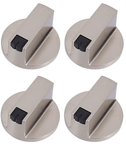 Operitacx 1set Gas Stove Knob Replacement Durable Cooker Knobs with Raised Handle for Easy Operation Compatible with Standard Gas Cooktops and Hobs Efficient and Compact Design for 4pcs