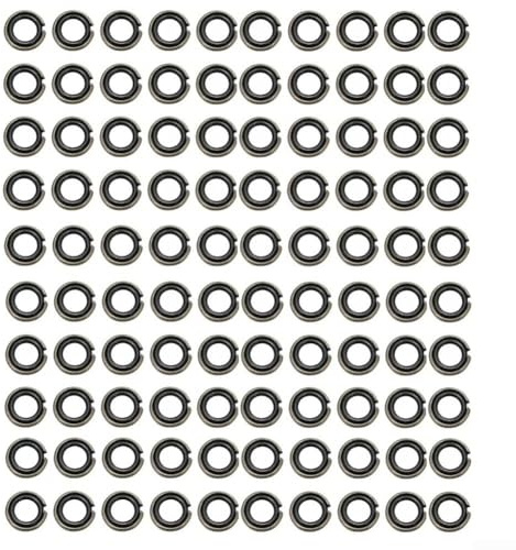 1,27 cm Haltering-Clip mit O-Ring für Schlagschrauber-Teile, 50/100 Stück, sichere Stecknusshaltung für 1/2-Zoll-Vierkantantriebswerkzeuge (100 Stück)