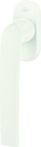 Fenstergriff Roto Samba verkehrsweiß mit Schrauben Vierkantstift 7 x 32 mm