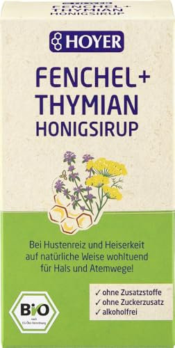 Hoyer Bio Fenchel Thymian Honigsirup (2 x 250 gr)